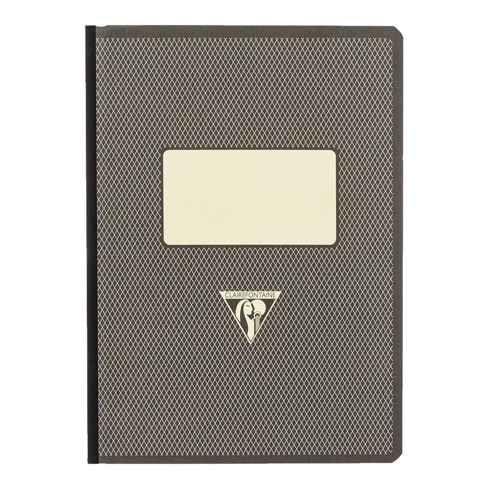 CLAIREFONTAINE 1951 Clothbound Notebook A5 96s Lined Black