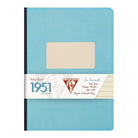 CLAIREFONTAINE 1951 Clothbound Notebook A5 96s Lined Turquoise