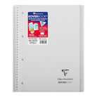 CLAIREFONTAINE Koverbook Wirebound Transparent PP Notebook 22.5x29.7cm 80s 4-Holes Lined Assorted