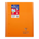 CLAIREFONTAINE Koverbook Wirebound Transparent PP Notebook 22.5x29.7cm 80s 4-Holes Lined Assorted