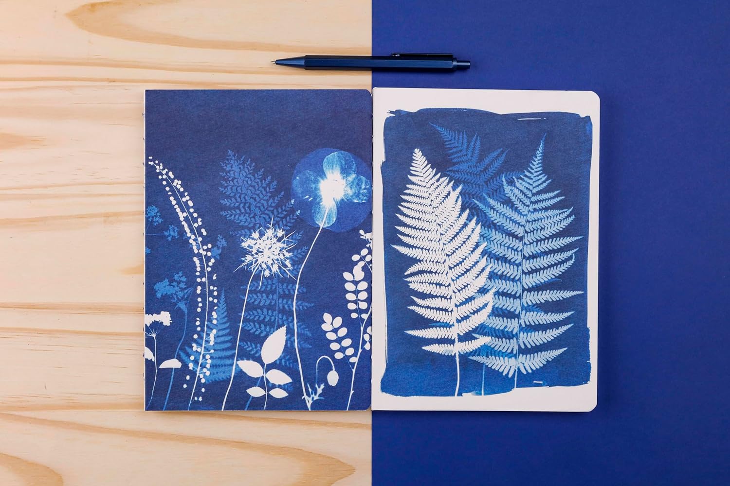 CLAIREFONTAINE x Cyanotype Softcover Notebook A5 80s Lined Assorted