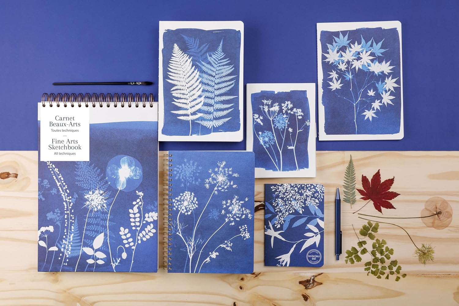 CLAIREFONTAINE x Cyanotype Softcover Notebook A5 80s Lined Assorted