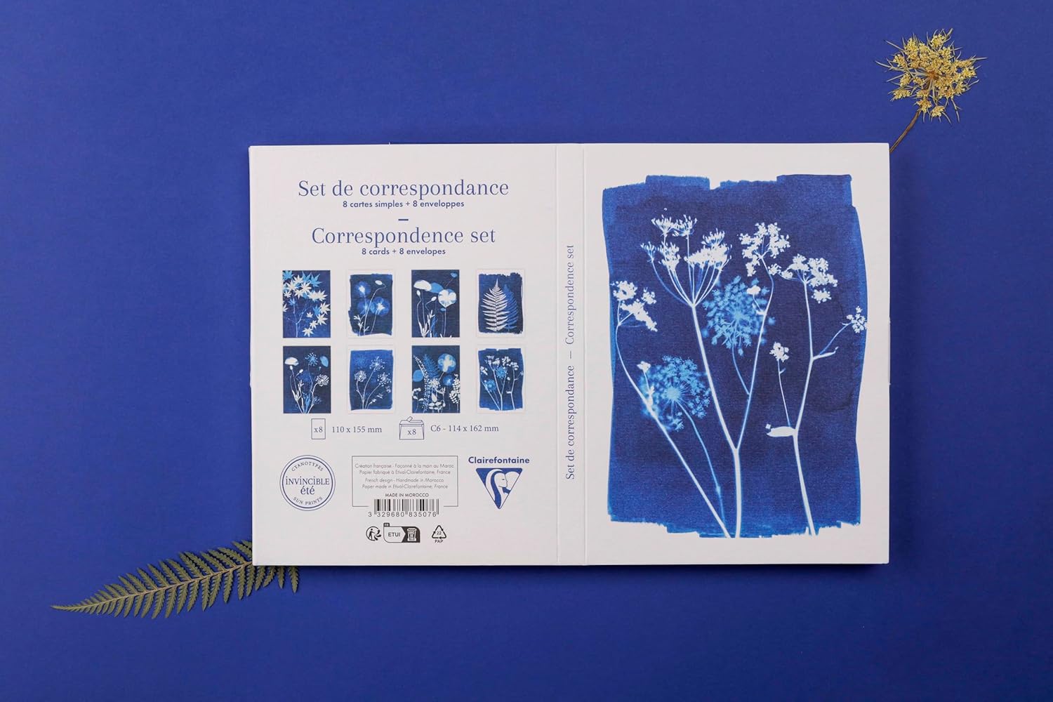 CLAIREFONTAINE x Cyanotype Correspondence Set