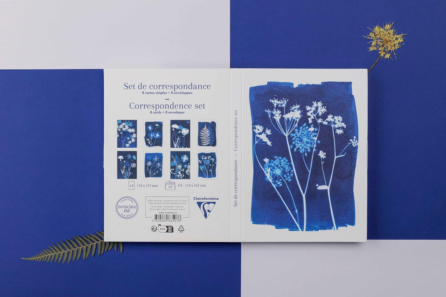 CLAIREFONTAINE x Cyanotype Correspondence Set