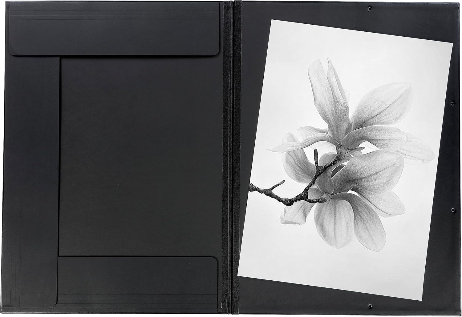 RHODIA Touch 3-Flaps Art Folder 52x72cm Black