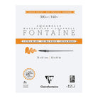 CLAIREFONTAINE Fontaine 4 Sides Hot Pressed 300g Extra White 31x41cm 15s