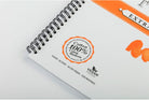 CLAIREFONTAINE Fontaine Wirebound Album Hot Pressed 300g Extra White 18x24cm 12s