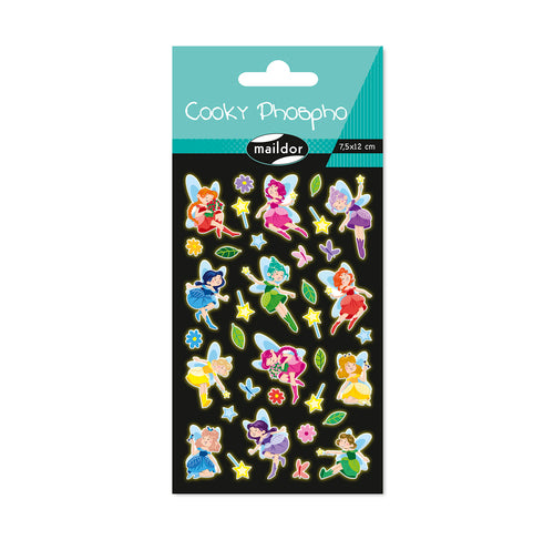 MAILDOR 3D Stickers Cooky Phospho Fairies 1s