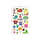 MAILDOR 3D Stickers Cooky Phospho Monsters 1s