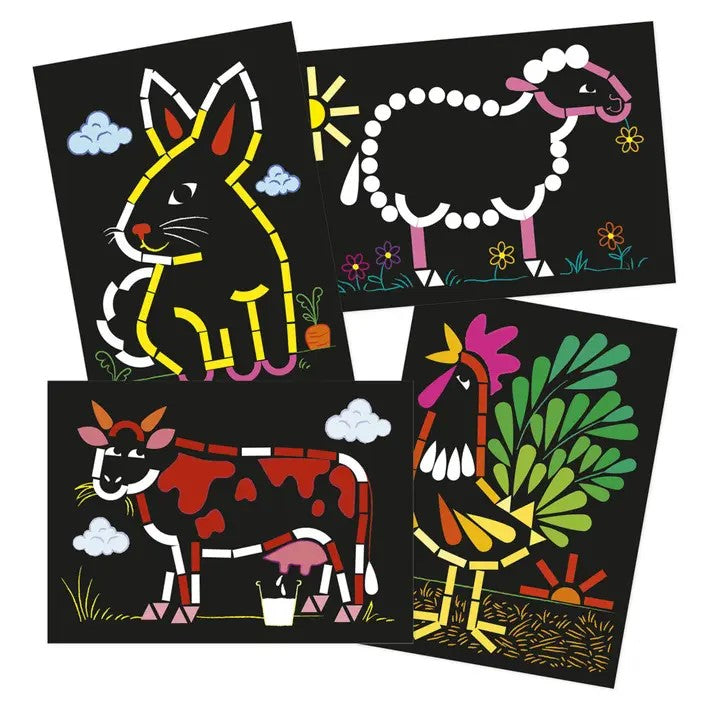 MAILDOR Crafty Stickers Farm Animals
