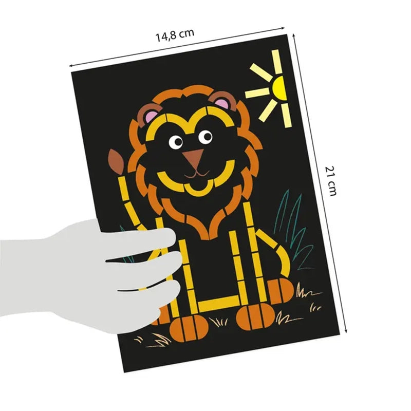MAILDOR Crafty Stickers Wild Animals