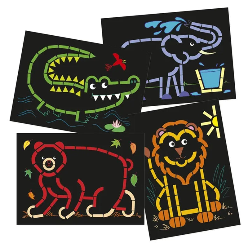 MAILDOR Crafty Stickers Wild Animals