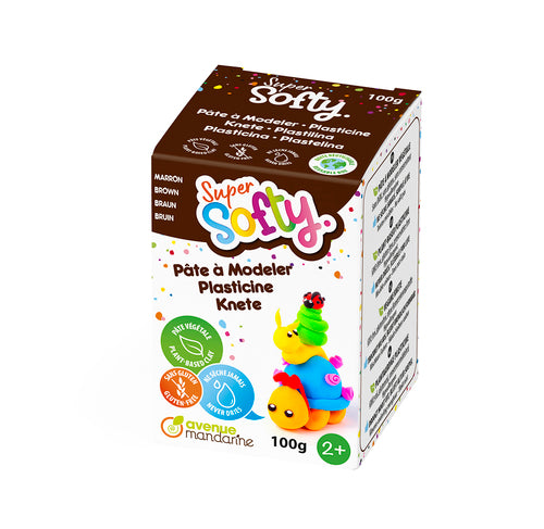 AVENUE MANDARINE Super Softy Box 100g Brown