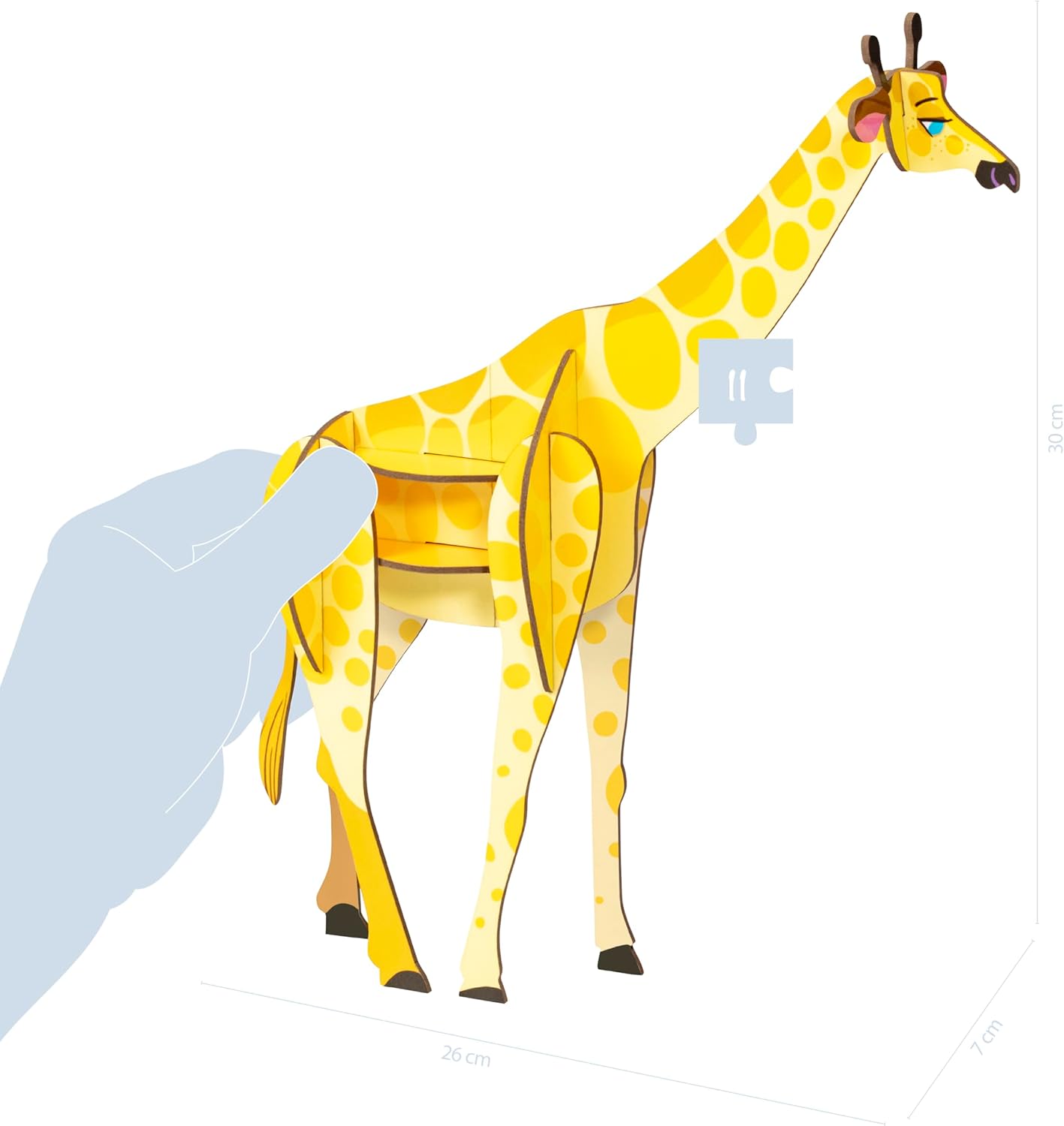 AVENUE MANDARINE Crea 3D Giraffe