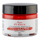 JACQUES HERBIN Pigmented Calligraphy Ink 40ml Carmine