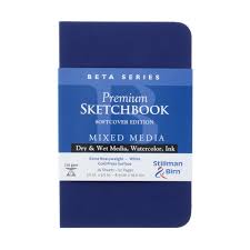 STILLMAN & BIRN Beta Softcover Sketchbook 270g Portrait 3.5x5.5in 26sh White