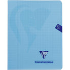 CLAIREFONTAINE Mimesys PP Stapled Notebook 16.5x21cm 36s 5x5 Sq+Margin Assorted