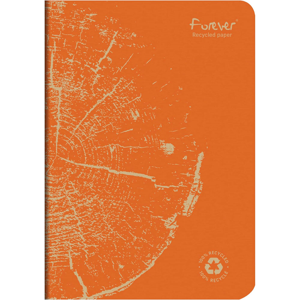 CLAIREFONTAINE Forever Premium Stapled Notebook A5 48s Lined Assorted