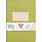 CLAIREFONTAINE 1951 Stapled Notebook A5 48s Lined Green