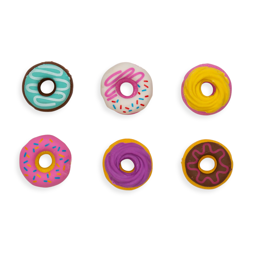 OOLY Dainty Donuts Scented Erasers Set of 6