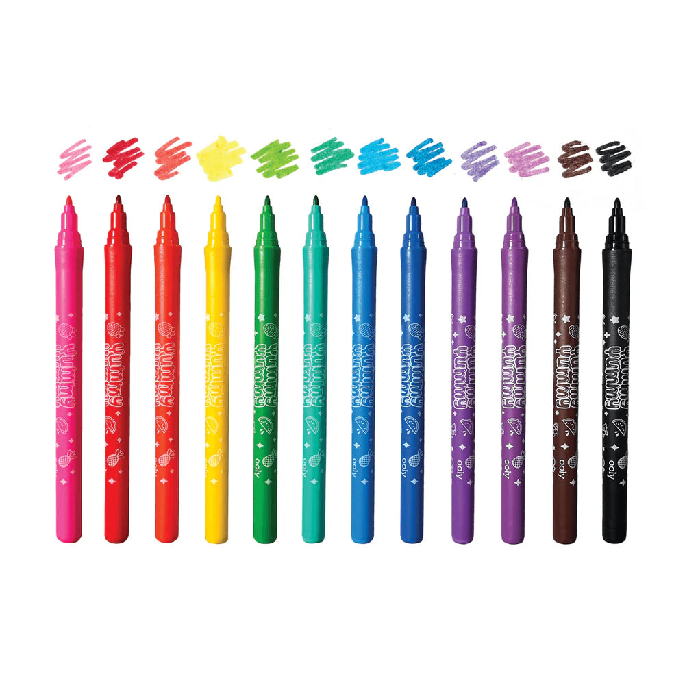 OOLY Yummy Yummy Scented Markers Set of 12