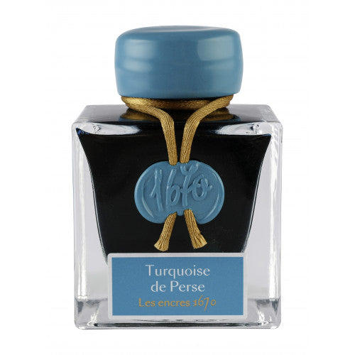 JACQUES HERBIN 1670 Ink 50ml Turquoise de Perse