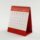 RHODIA 2025 Standing Flip Desk Calendar Poppy