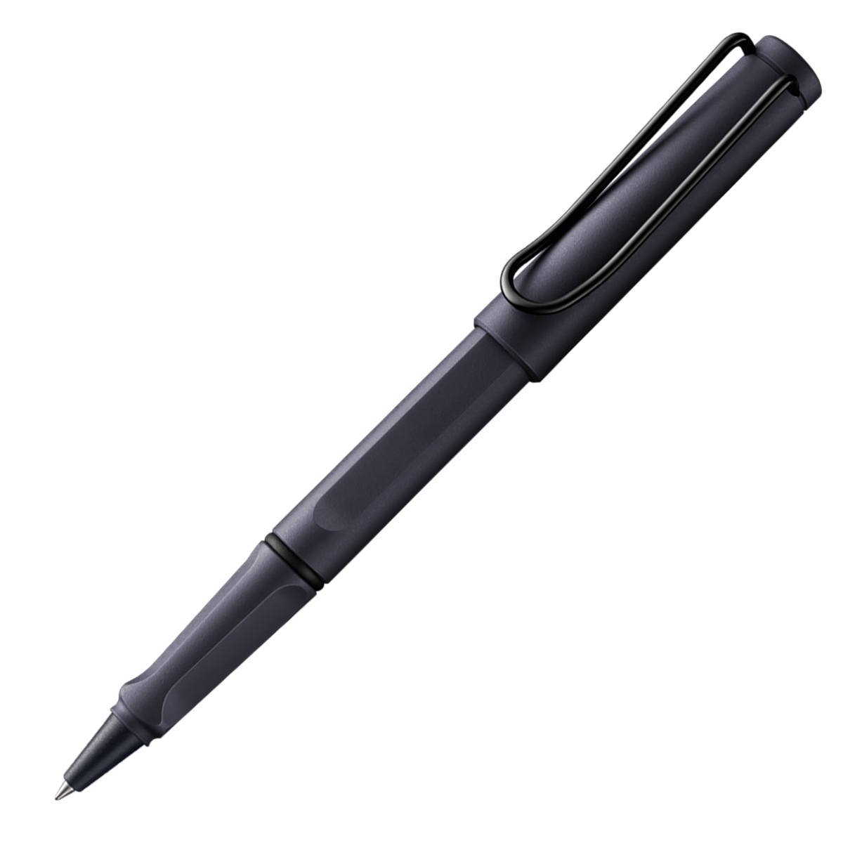 LAMY Safari Steel Black Rollerball Pen