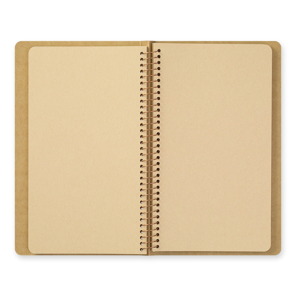 TRAVELERS Spiral Ring Notebook A5 Slim DW Kraft