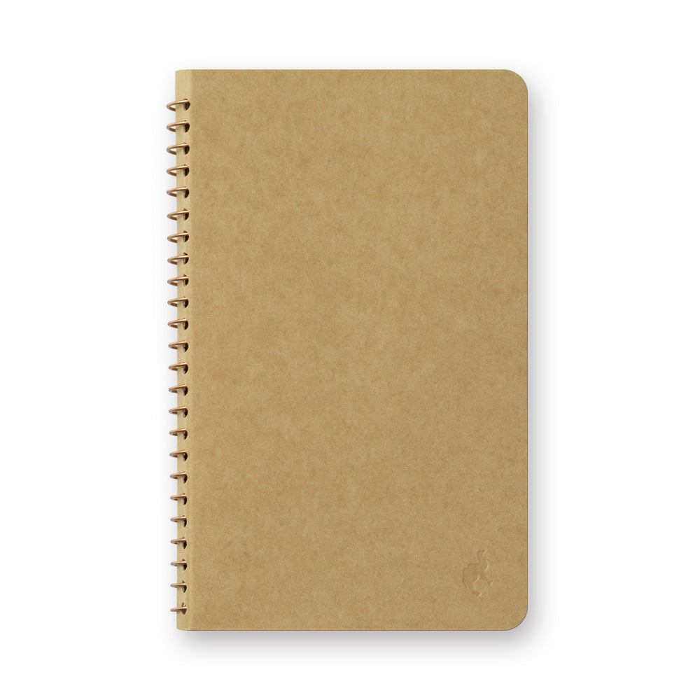 TRAVELERS Spiral Ring Notebook A6 Slim DW Kraft