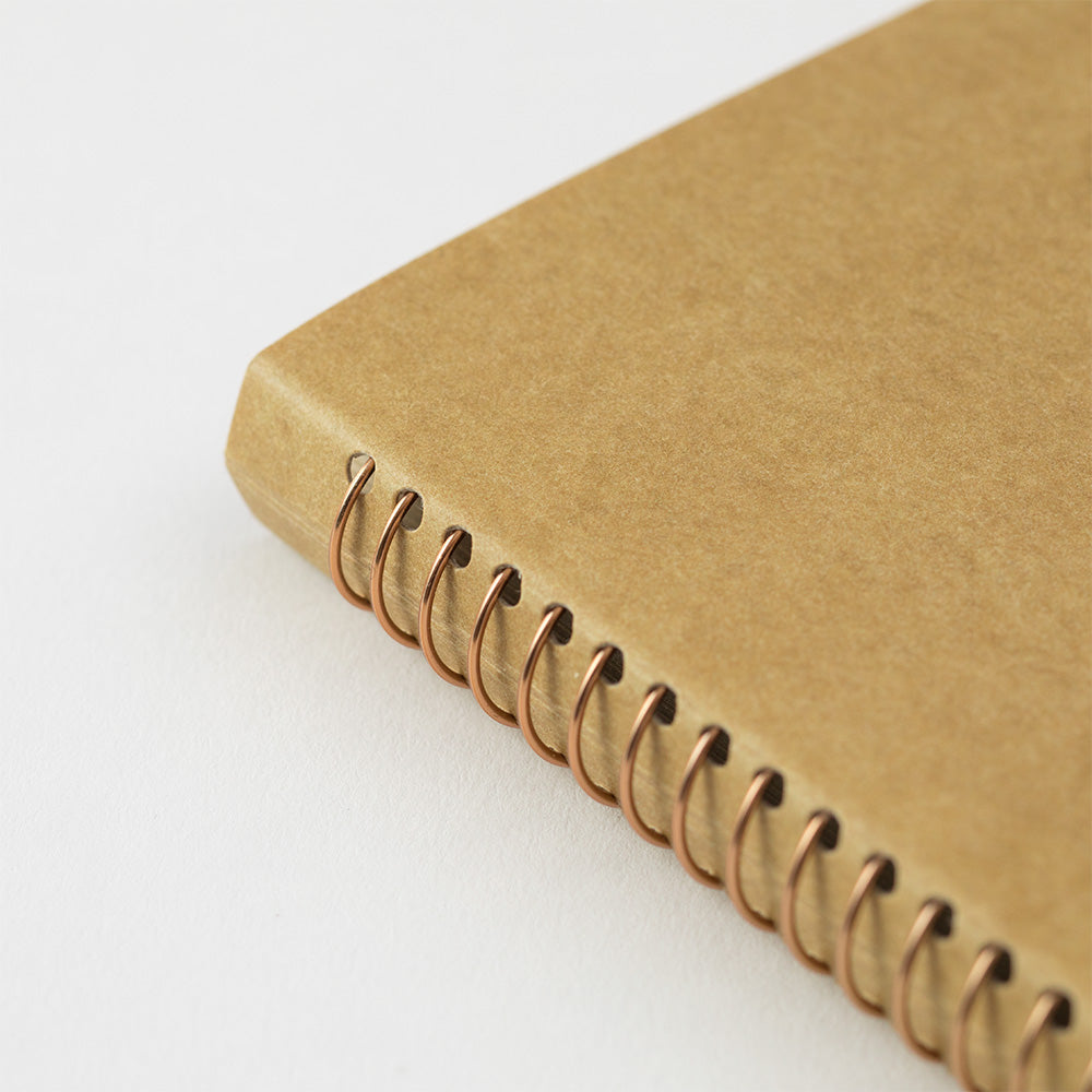 TRAVELERS Spiral Ring Notebook A6 Slim DW Kraft