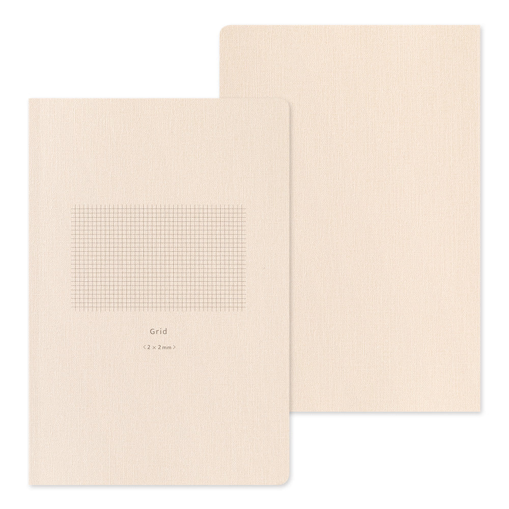 MIDORI Yuru Log Notebook B6 Grid 2x2mm