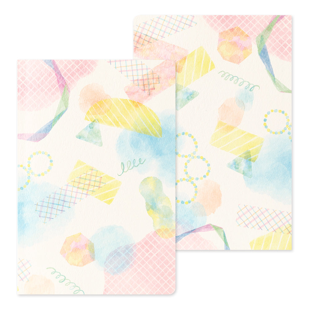 MIDORI Yuru Log Notebook B6 Watercolour