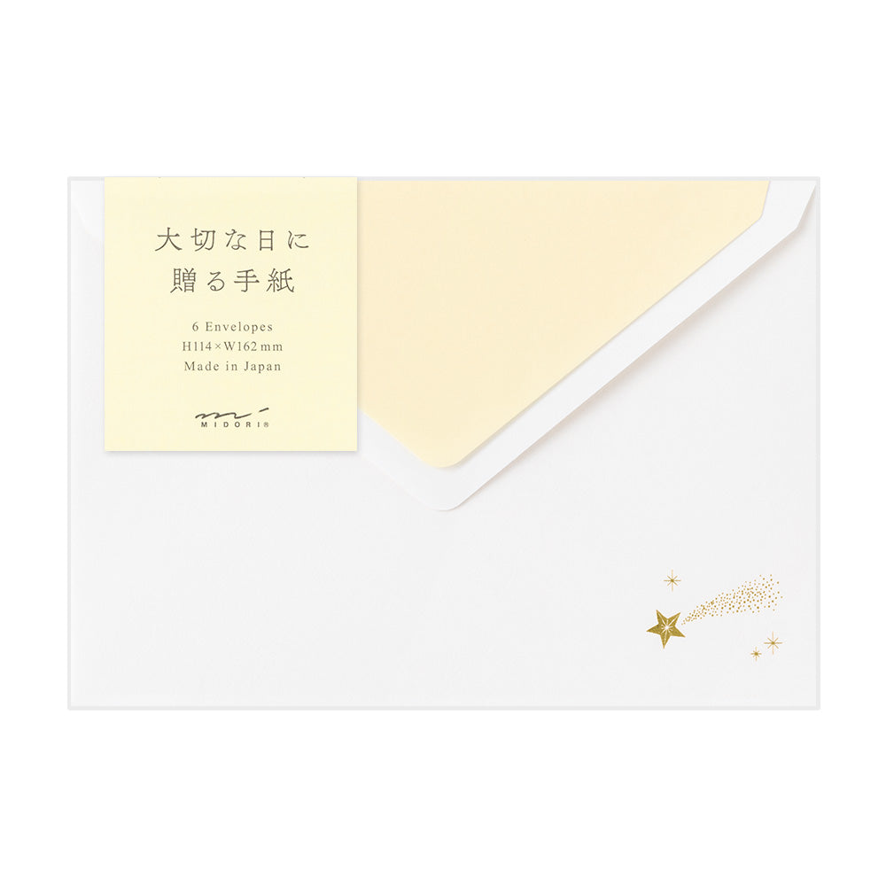 MIDORI Envelope 162x114mm For Precious Day Star