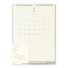 MIDORI MD 2025 Calendar Wall-Hanging with Pencil