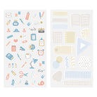 MIDORI Sticker 2640 Two Sheets Stationery