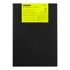 MIDORI 2025 Flat Diary A4 Black