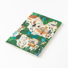 MIDORI Yuru Log Notebook B6 Forest Animal