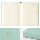 MIDORI 2025 Hibino Diary Blue-Green