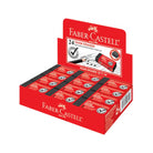 FABER-CASTELL Dust Free Eraser 187134 Exam Grade Black Box of 24