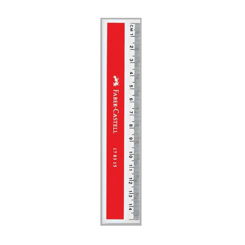 FABER-CASTELL Plastic Ruler 15cm 178315 Box of 50