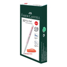 FABER-CASTELL Eco Gel 0.5mm 241821 Red Box of 10