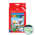 FABER-CASTELL Watercolour Pencils 114466 Cardboard Box 36 Colours