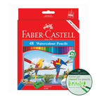 FABER-CASTELL Watercolour Pencils 114468 Cardboard Box 48 Colours