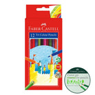 FABER-CASTELL Tri Colour Pencils 115903 Cardboard Box 12 Colours