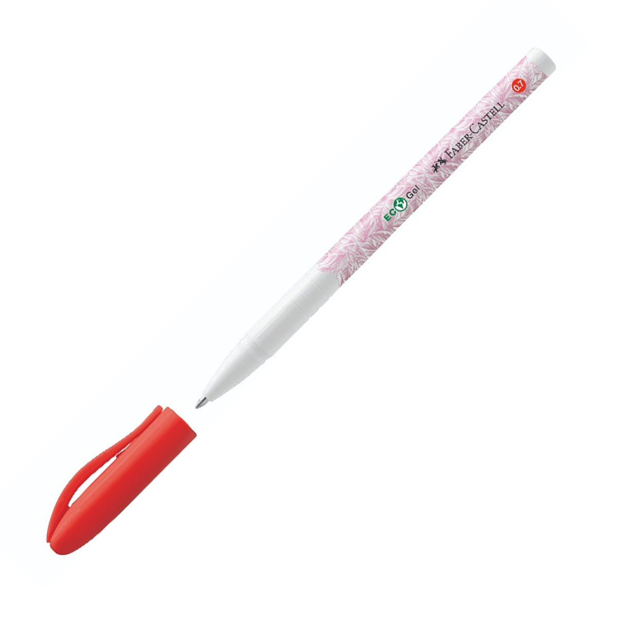 FABER-CASTELL Eco Gel 0.7mm 241921 Red 1s