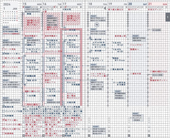 KOKUYO 2025 Jibun Techo Diary Biz Navy