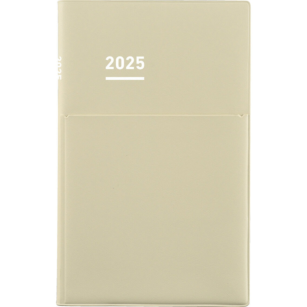 KOKUYO 2025 Jibun Techo Diary Biz Beige