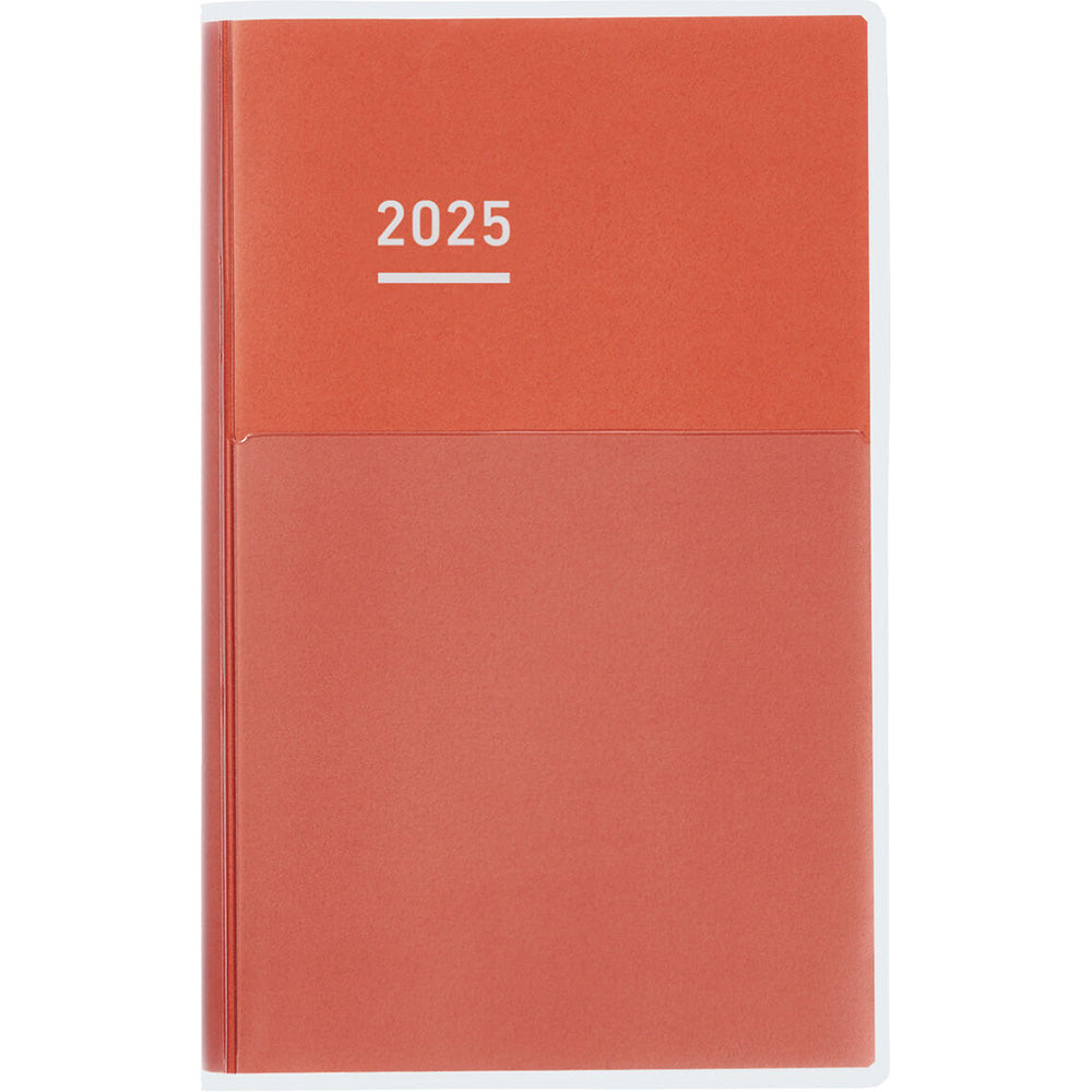 KOKUYO 2025 Jibun Techo Diary Days mini Red