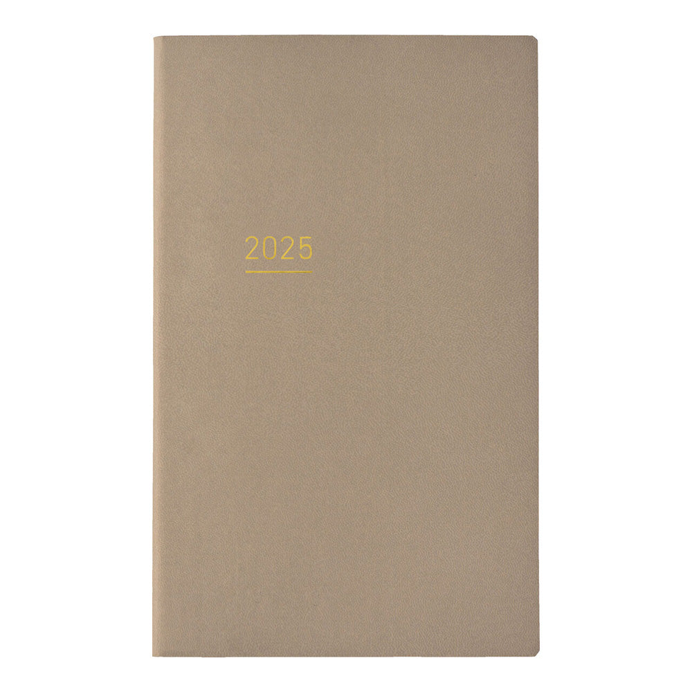 KOKUYO 2025 Jibun Techo Diary Lite Beige